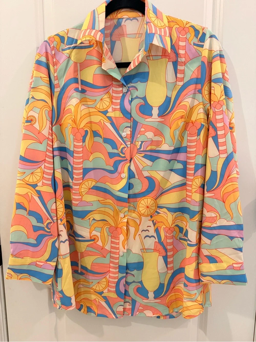 Kenny Flowers Paradiso Long Sleeve Resort Shirt